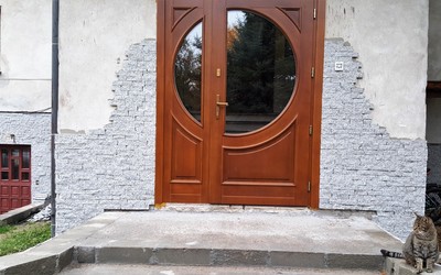 Natural slate - External environment