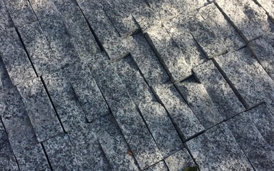 Natural slate - External environment